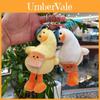 Adorable Creative Duck Plush Toy Cute Stuffed Animal Keychain For Couples