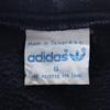 Adidas 80er Vintage Made in Taiwan Trefoil-Logo Langarm Zip-Hoodie S Herren Gebraucht