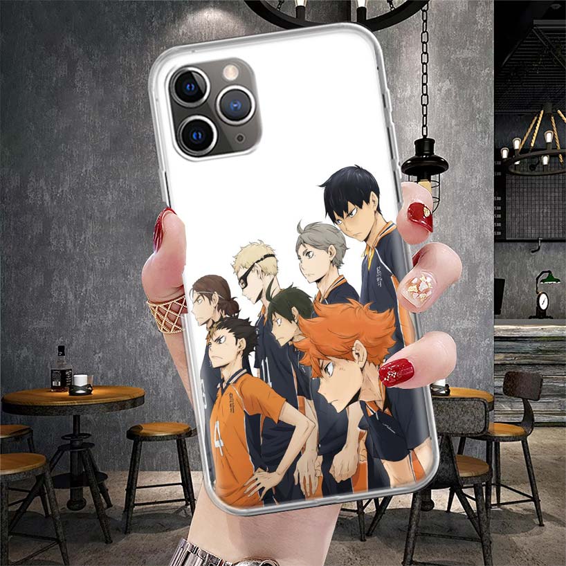 Haikyuu Oya Volleyball Anime Soft Phone Case For IPhone 11 17 Air 16E 16 Pro Max 15 + 14 Plus 13 Mini 12 Apple 7 SE 8 Fundas Coq
