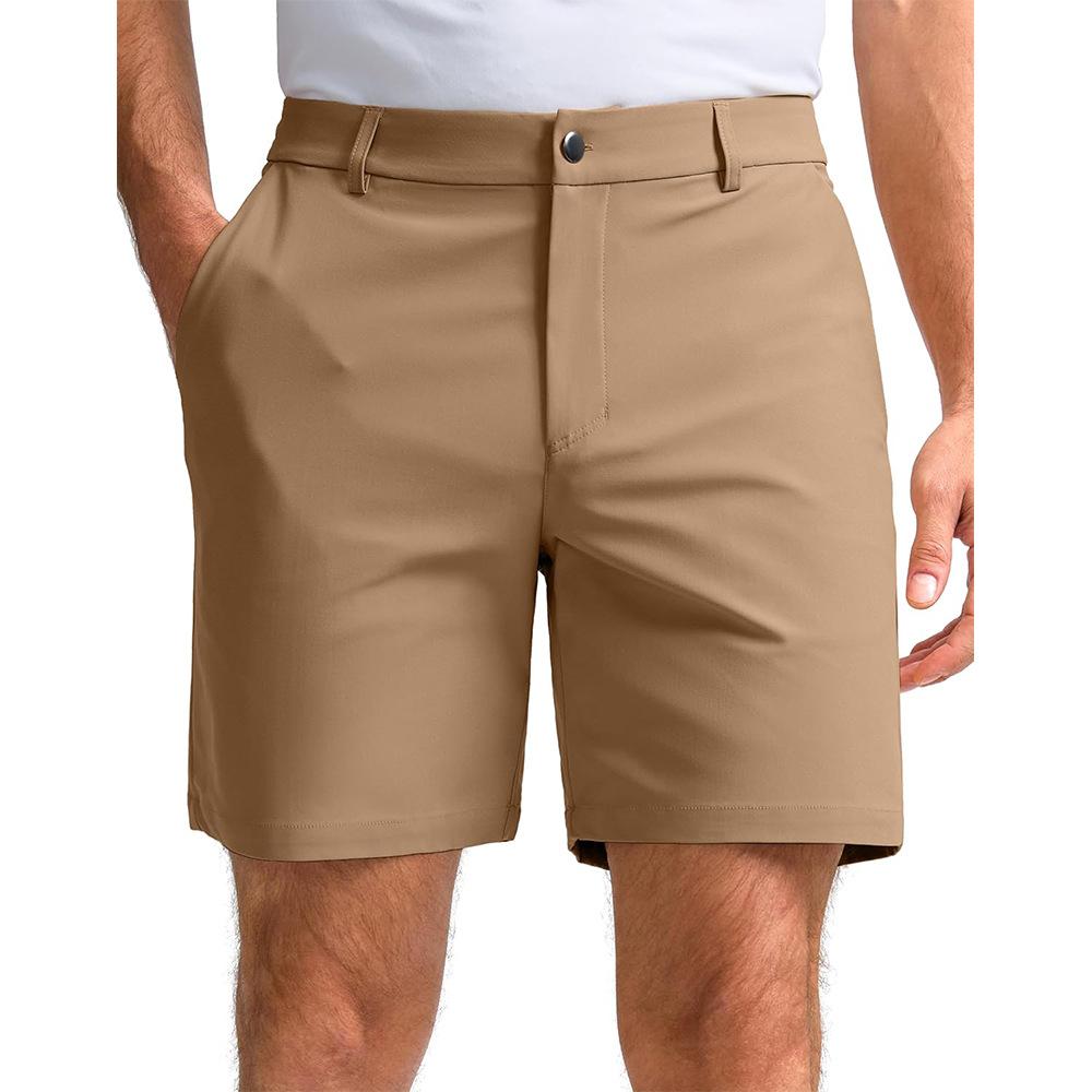 Men's Summer Casual Comfortable Wear Fashionable Versatile Multi-pocket Loose Knee-length Version of Outdoor Sports Casual Cotton Shorts