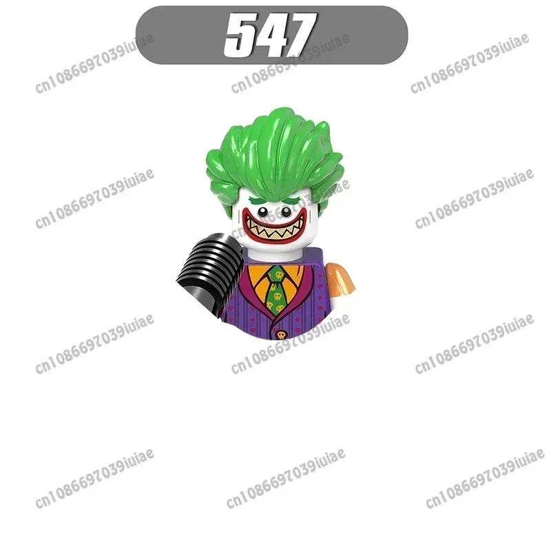 PG8032  BEAST KINGDOM Super Hero Clown Ivy Harley Quinn Catwoman Robin Bricks Cartoon Character building block Birthday Present