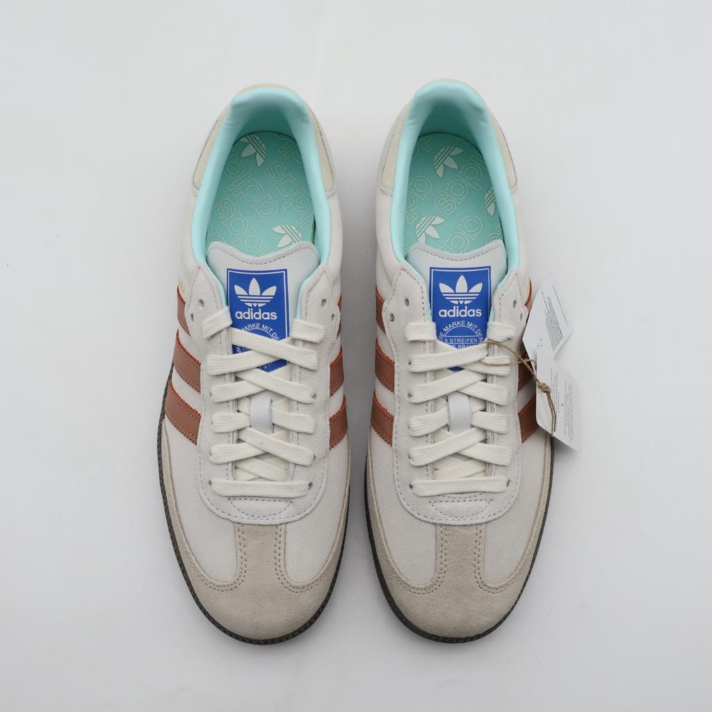 ID2047 Adidas Originals Samba Crystal White Clay Stator Gum
