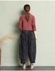 Women's Plus Size Wide Leg Denim Carrot Pants - New Loose Harem Style, Slimming and Versatile.