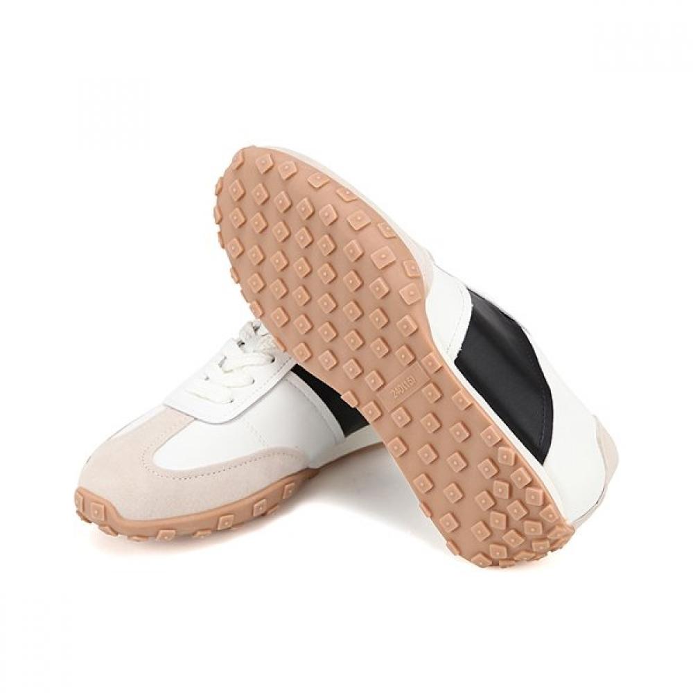 Barbara Leather Sporty Women S SneakerS 2cm Bbh606bk