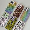 Classic Leopard Cheetah Phone Case For IPhone 17 16 15 14 13 12 11 Pro Max Plus Color Silver Cover