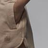 Jordan Flight Fleece Casual Shorts Women's Khaki FN5748-244