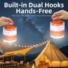 10M Waterproof LED Camping Light Strip, Recyclable Atmosphere Light Belt for Tent, Outdoor Garden & Indoor Room Decor