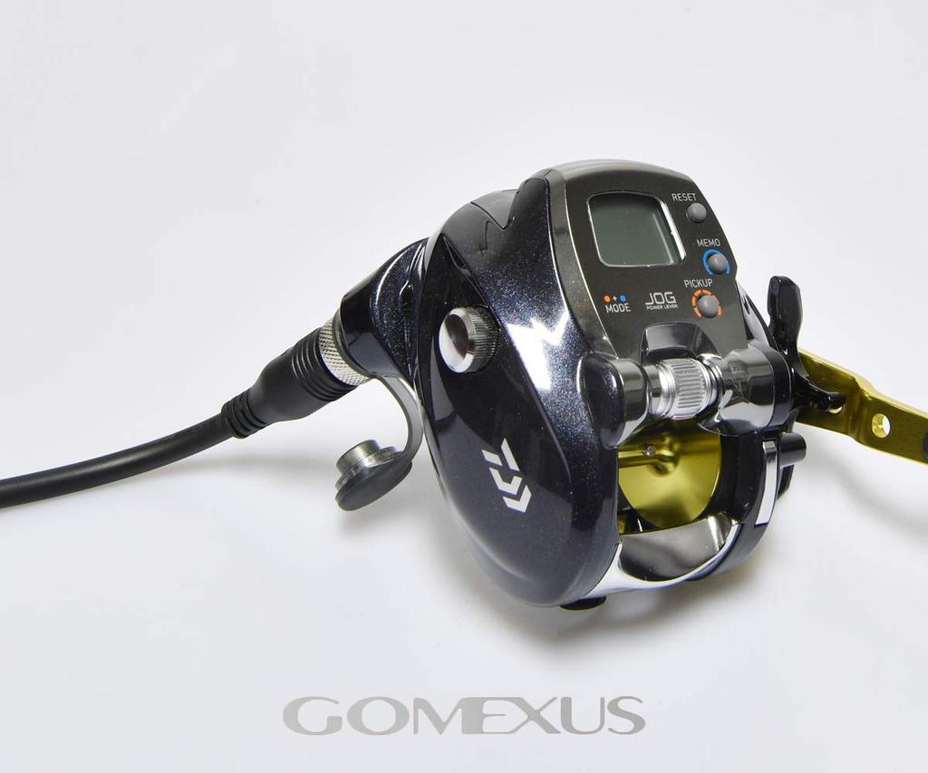 Gomexus Electric Reel Power Cord 270cm Compatible with Shimano, Daiwa, Force Master 600, Leoblitz S500J, and More, Durable