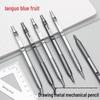 Low Gravity Blue Mechanical Pencil for Drafting & Sketching