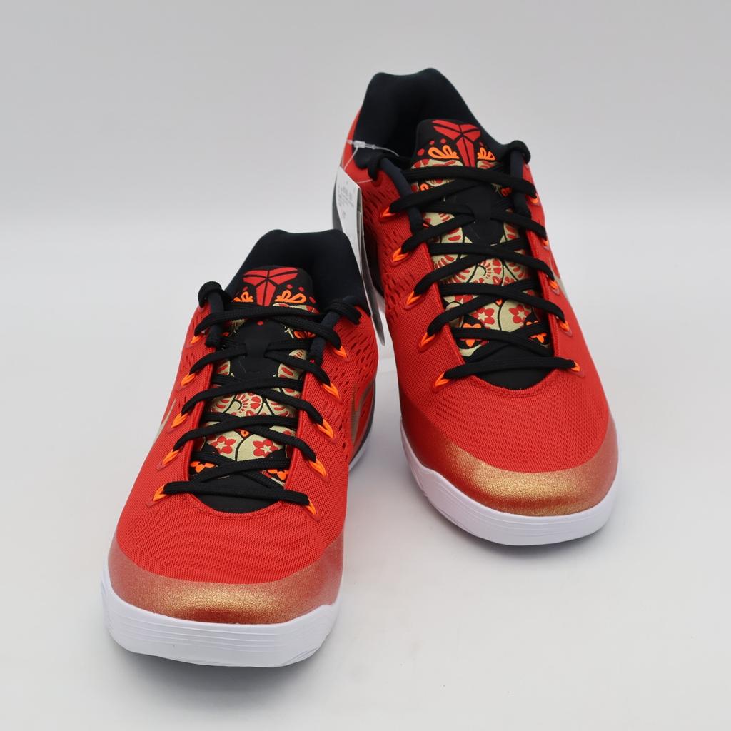 IH1400-600 Nike Kobe 9 Low Protro EM China University Red and Metallic (Men's)