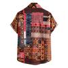Camicia Casual Estiva da Uomo Taglie Forti con Stampa Digitale 3D a Maniche Corte