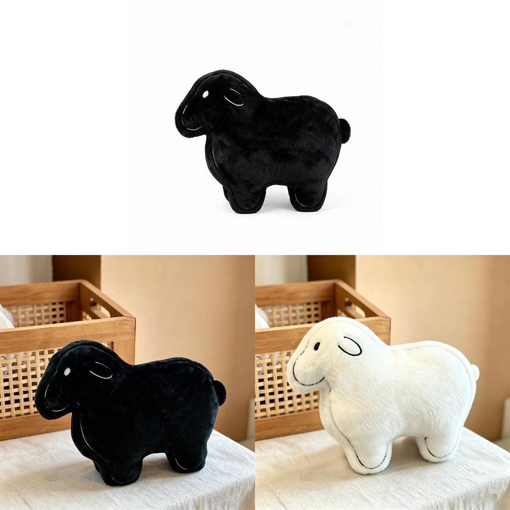 Plush Sheep Pillow For Kids Soft Cartoon Toy Snuggle Gift For Children