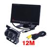 DC 12-24V Bus Truck Parking Camera Monitor Assistance System HD 7 Inch Car Monitors With Rear View Camera RCA Video Cable