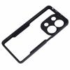 For Xiaomi Redmi Note 13 Pro 4G/Poco M6 Pro 4G Case Shockproof Phone Shell with Built-in Screen Protector,Black