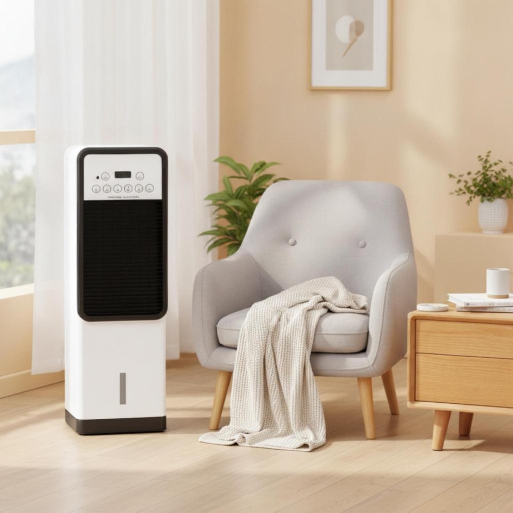 Bladeless Column Fan Cooling with Remotes Air Ventilation Device for Bedroom, Living