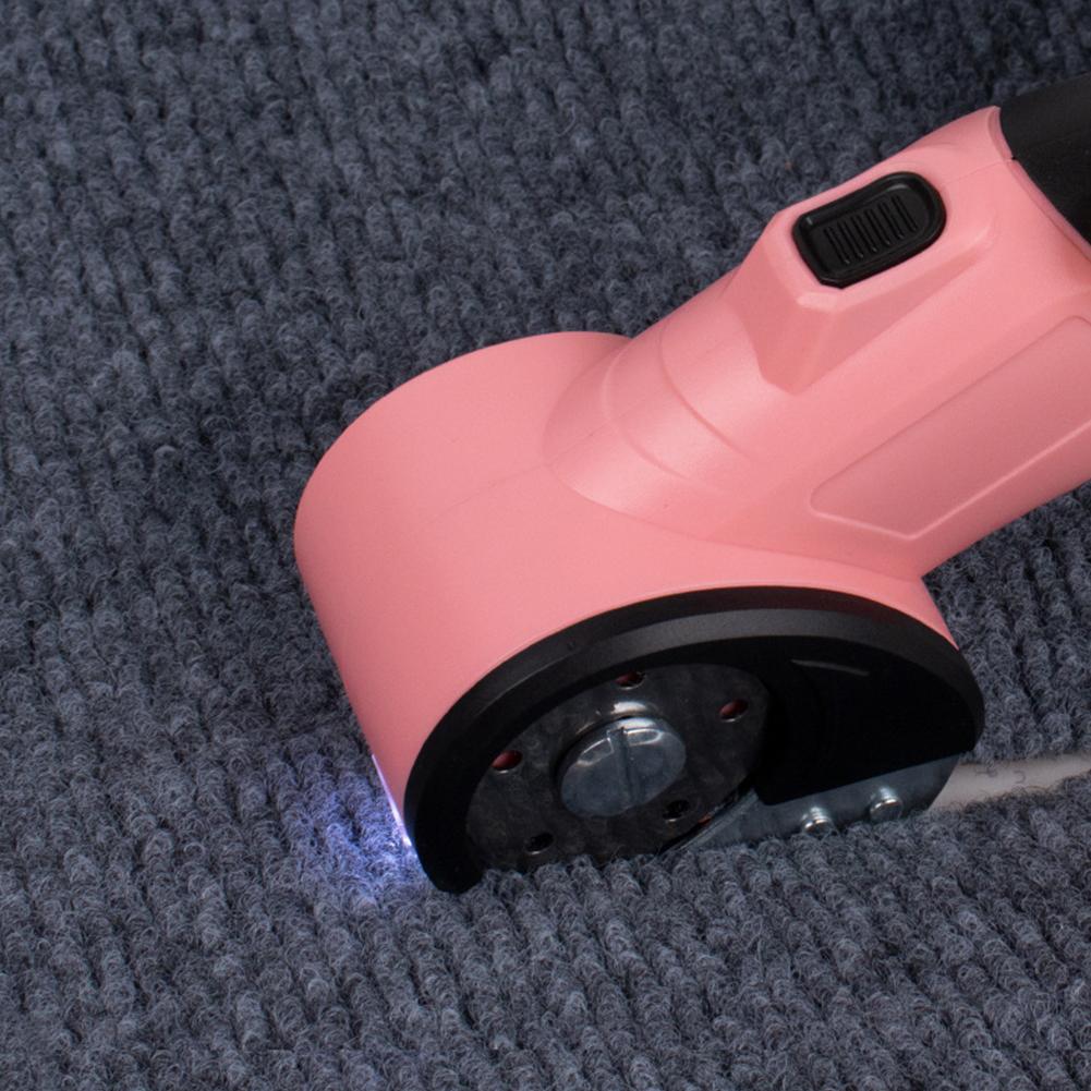 Kabellose Elektroschere Elektrischer Rotationsschneider Mehrfachschneidendes Elektrowerkzeug Handgehaltene Schneideschere für Karton Teppich Stoff