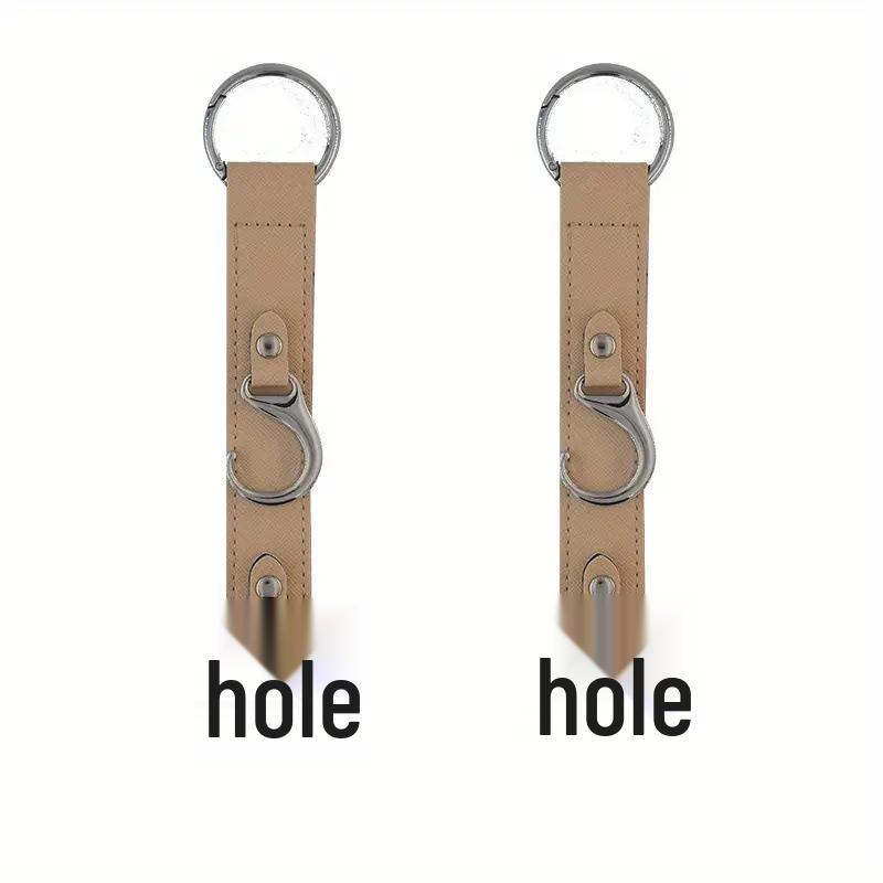 Introducing the "Multi-Functional Leather Car Seat Hook" - easy installation, adjustable, and perfect for organizing your vehicle.