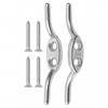 Flagpole Cleat Hook Flagpole Cleat Hook Marine Boat Stainless Steel