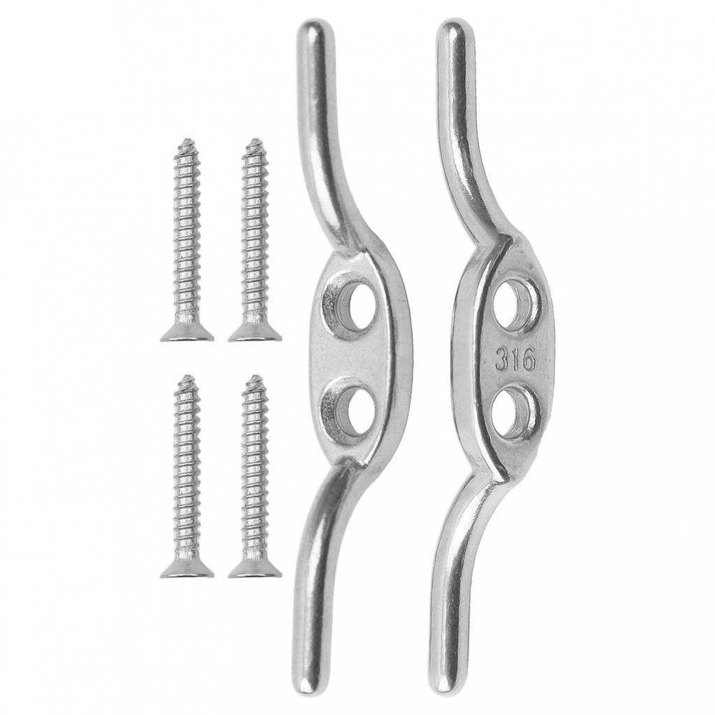 Flagpole Cleat Hook Flagpole Cleat Hook Marine Boat Stainless Steel