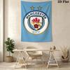 Manchester City Football Club Crest Bedding 1 Duvet Cover 2 Pillowcase Without Core Soft And Comfortable Christmas Birthday Gift Bedding Set