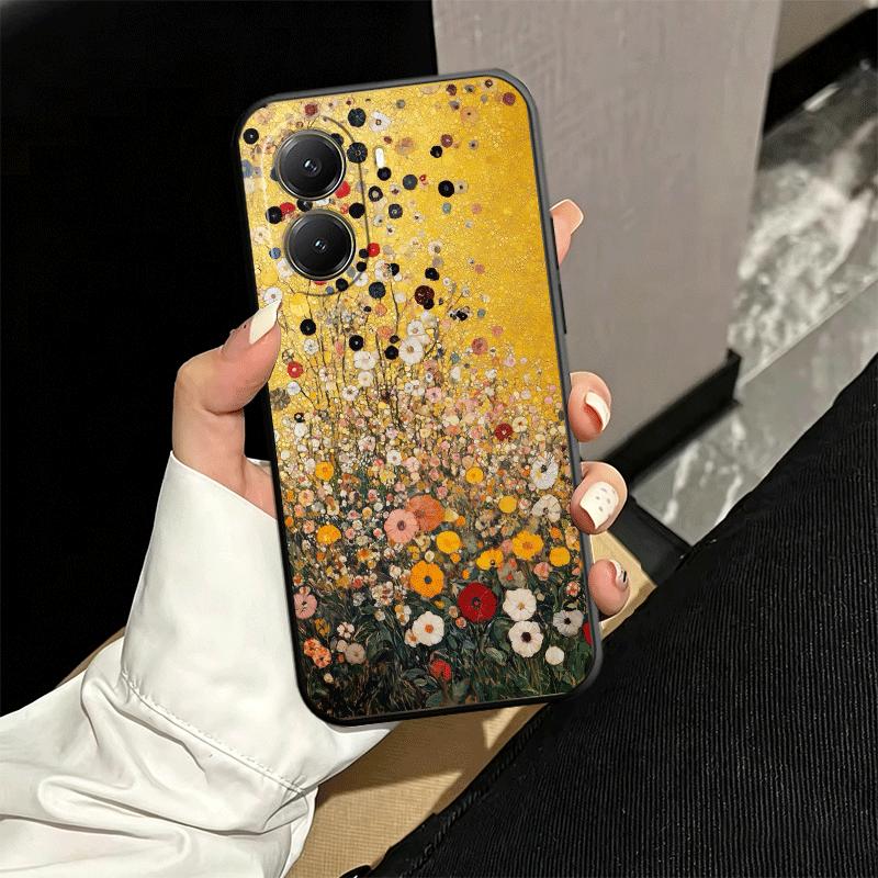 Kiss By Gustav Klimt Art Soft Phone Case for Xiaomi Poco X5 X6 X7 X8 Pro Max X3 F7 F8 Ultra M8 M7 M6 M5 Redmi 15 15C 14C 13C 12C