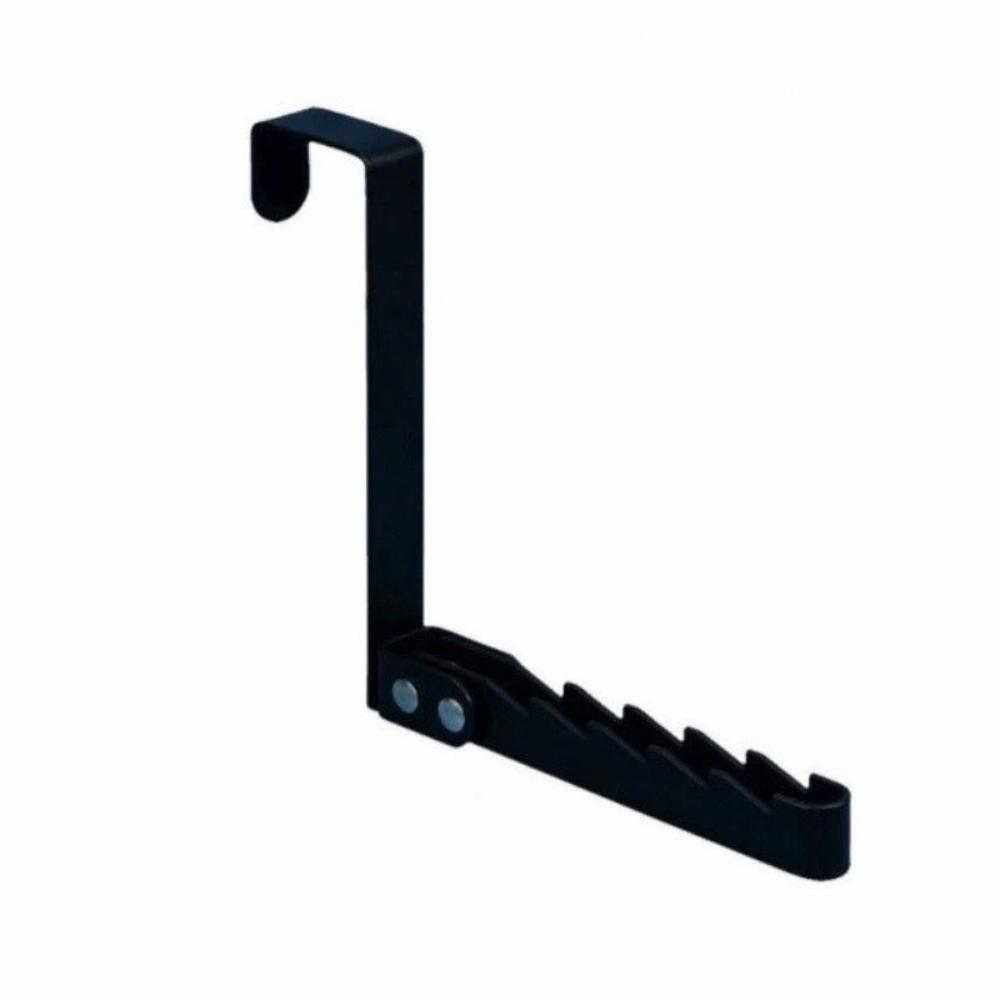 Home Storage Wall Mounted Over-the-Door Hook Heavy Load Space Saving Drying Rack Foldable Multi-Purpose Storage Rack Bathroom