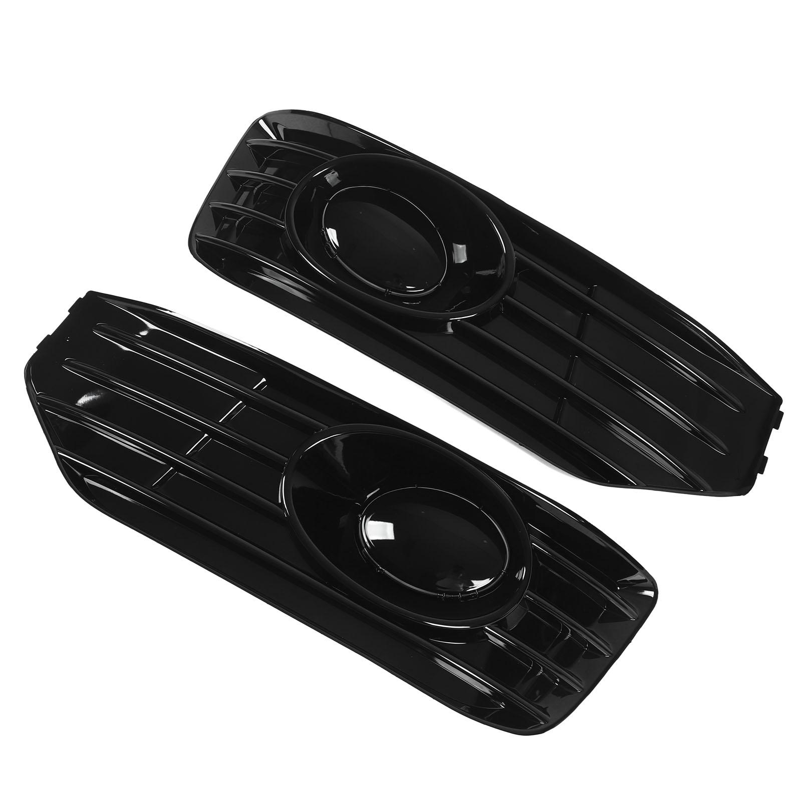 

2PCS Fog Light Cover Shockproof Colorfast Black Strong Strength Fit For T5 SPORTLINE 2010‑2015