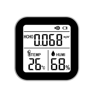 Innenraumluftqualitätsmonitor, Formaldehyd-Detektor, Schadstoffmonitor, Temperatur- und Feuchtigkeitsmesser, Staubtester, HCHO