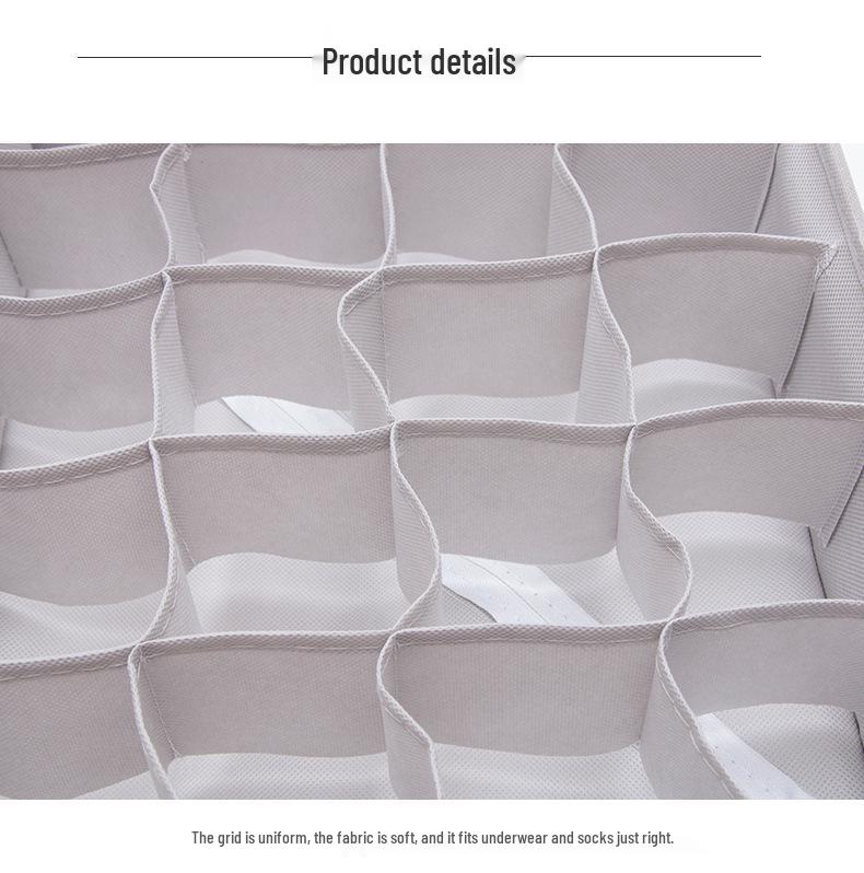 Stoffschubladen-Organizer-Box für Lingerie, Unterwäsche, BHs und Socken