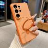 Applicable to Samsung S26ultra mobile phone case, new S25ULTRA skin-sensitive magnetic suction bracket, anti-drop protective case A57