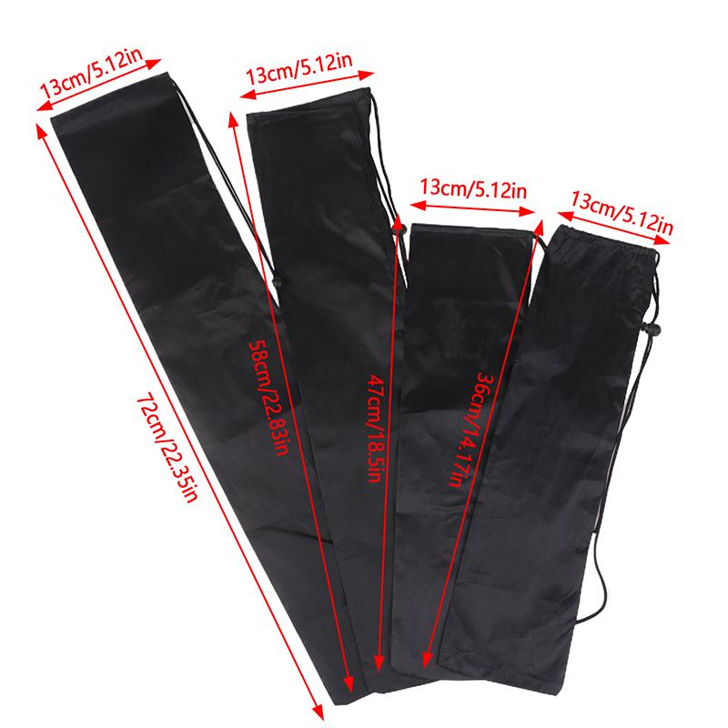 36Cm/47Cm/58/72Cm Vysoce kvalitní taška na stativový stojan taška na monopod stahovací taška taška na nošení pouzdro kabelka pro mikrofon světlo deštník