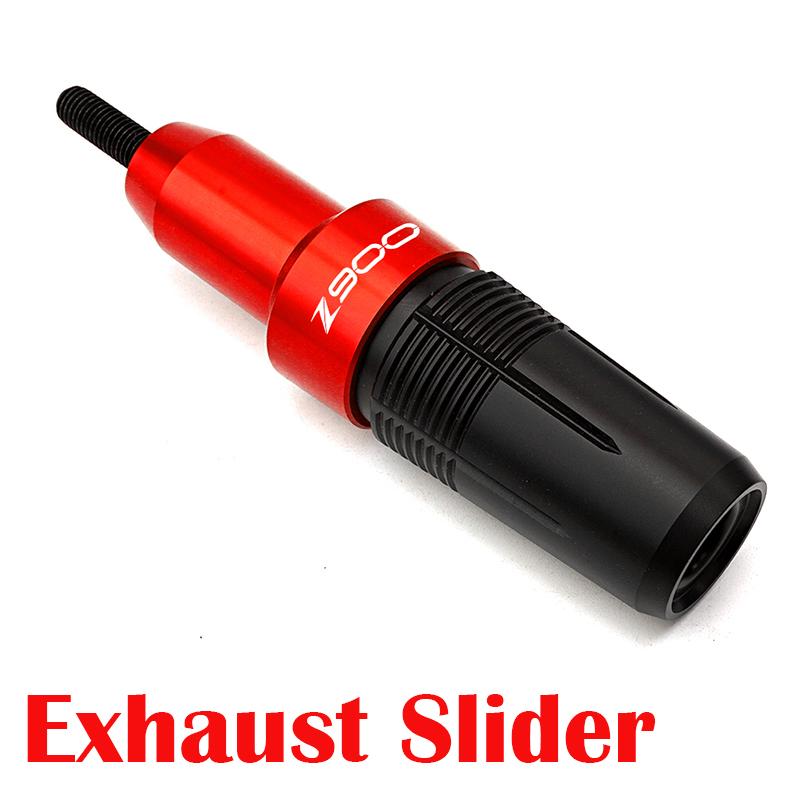 Apărător de accident de evacuare din aluminiu pentru motocicletă pentru Kawasaki Z 900 Z900 RS 2017-2022 Glisoare pentru cadru Motor în cădere