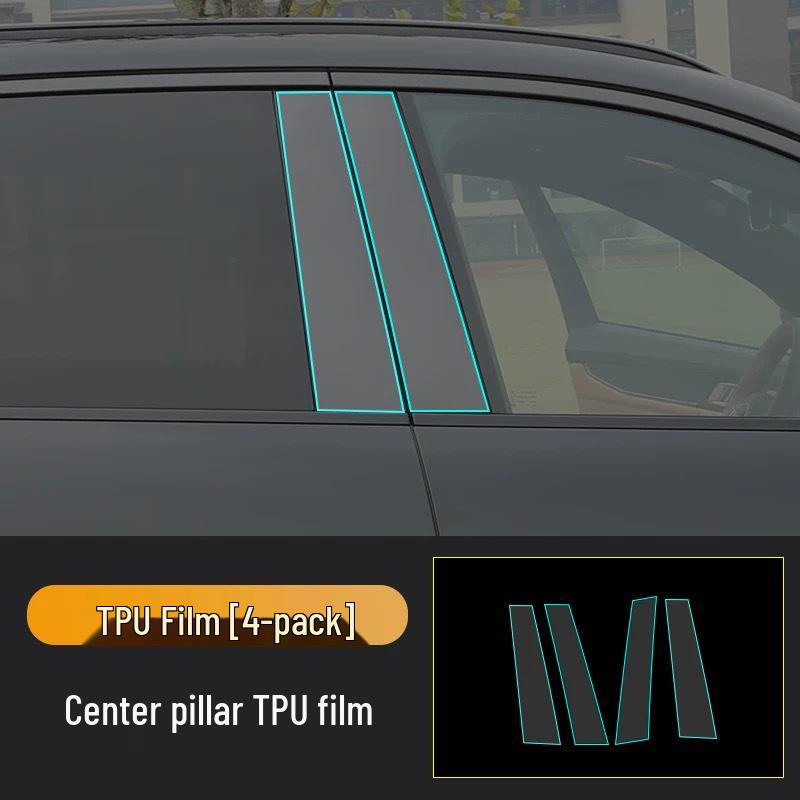 Lynk & Co 09 EMP Interior Protective Film for 2025-26: Center Console, Gear Shift, Navigation Screen, Dashboard - Anti-Scratch TPU