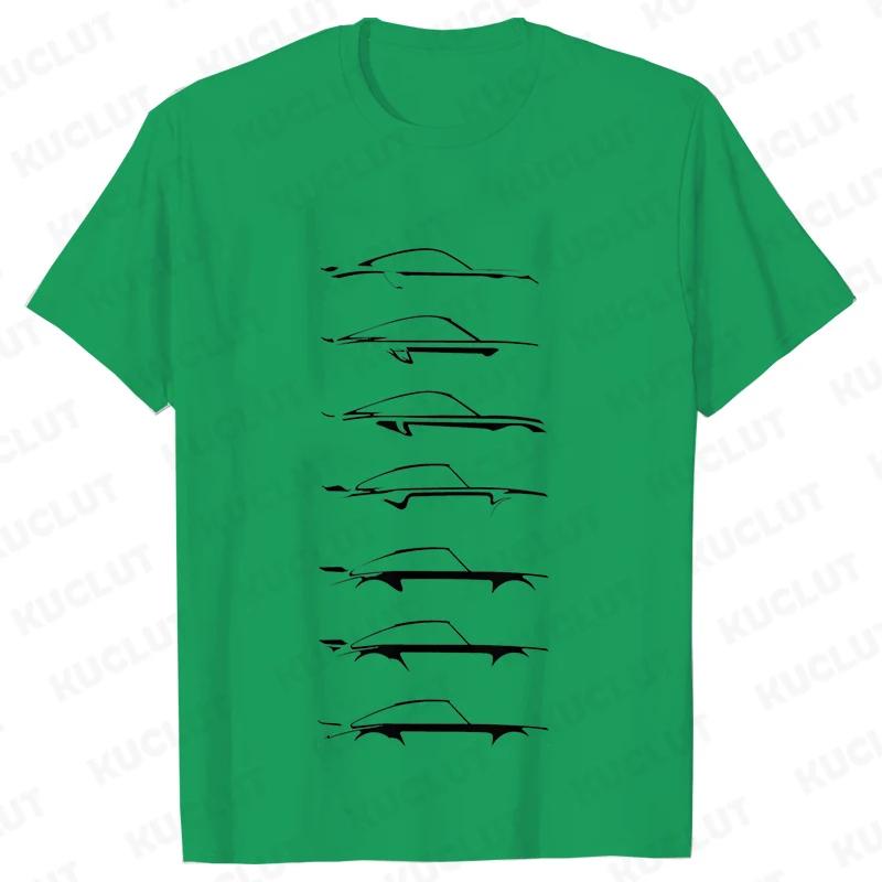 Men's T-shirt Auto Racing Car Design Tshirt Summer Classic Casual Fashion Sports Fitness O Neck Short Sleeve Comfortable Tees