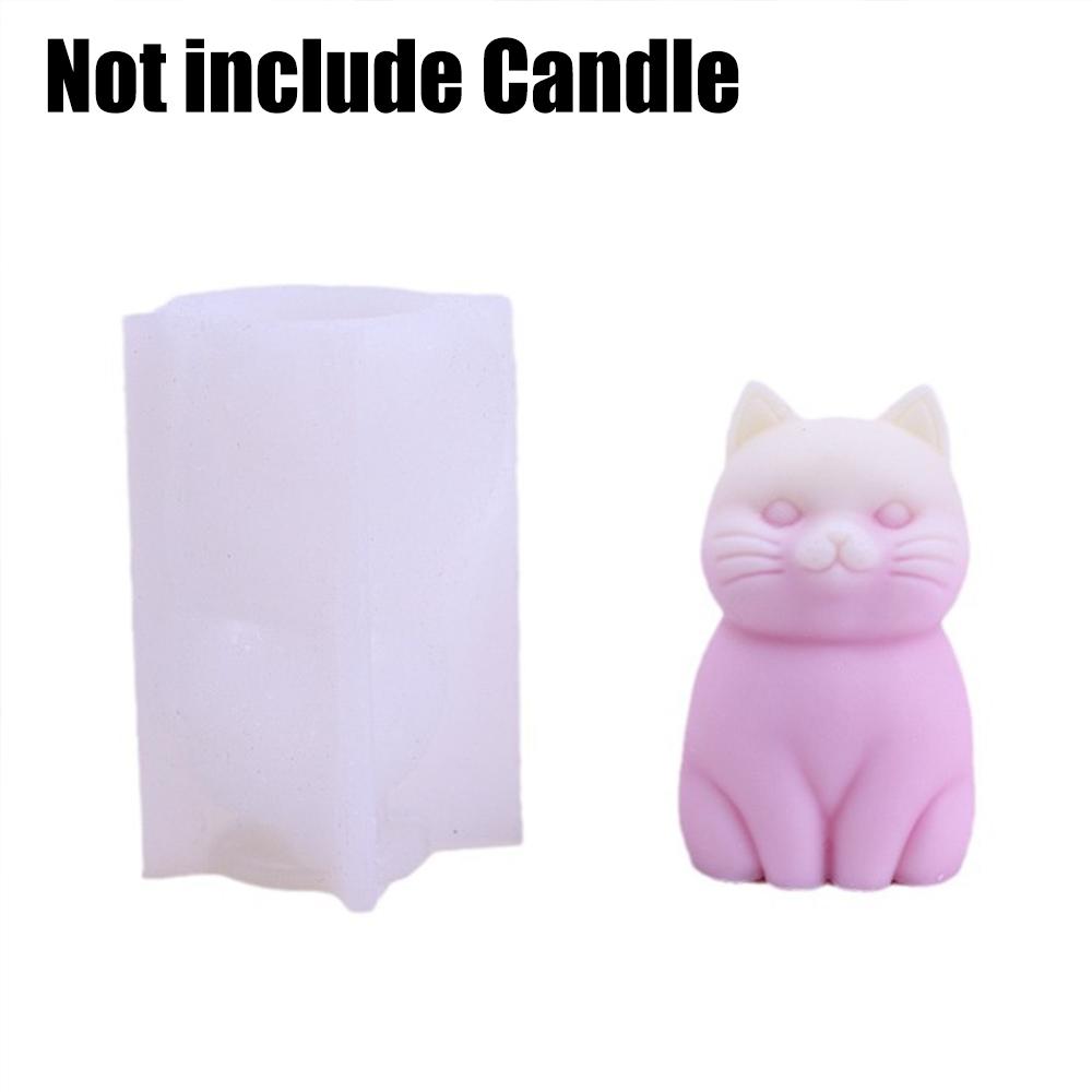 

Симпатичные силиконовые формы для кошек, формы для мыловарения, формы для рукоделия, форма милого кота, силиконовая форма для свечей для изготовления свечей, рождественские свечные принадлежности