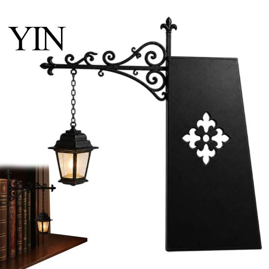 Dunkle Fantasy Dekorleuchte Vintage Bibliothekslaterne Nachtlicht, Magische Leseecklampe, Dekorative Tragbare Tischlampe Bücherregalbeleuchtung für