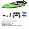 1 Set Remote Control Boat High-Speed RC Boat Waterproof Dual-Motor Design Speedboat