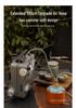 New Outdoor Double-Head Stove: Titanium Purple, Stable Pressure Design for Camping and Picnics