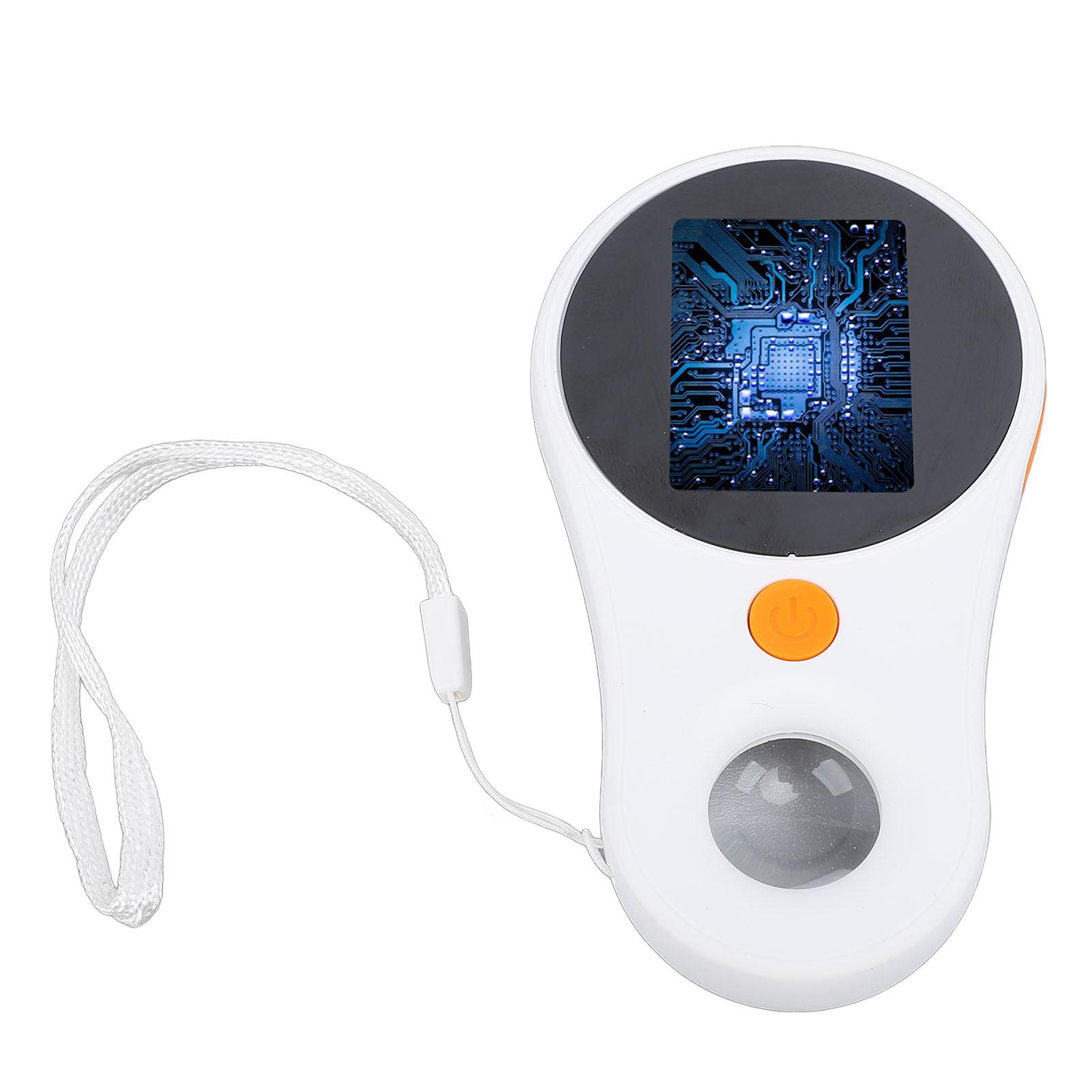 

Портативний кишеньковий мікроскоп зі збільшувальним склом 2,0 дюйма, 1920x1020P, 500-кратним збільшенням