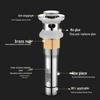 Mawos Kitchen Stainless Steel Pop-up Basin Drain Pipe
