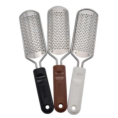 File Pedicure Stainless Steel Foot Scrubber  Heel Callus Dead Skin Remover Exfoliating Professional Feet Care Tool Pedicure