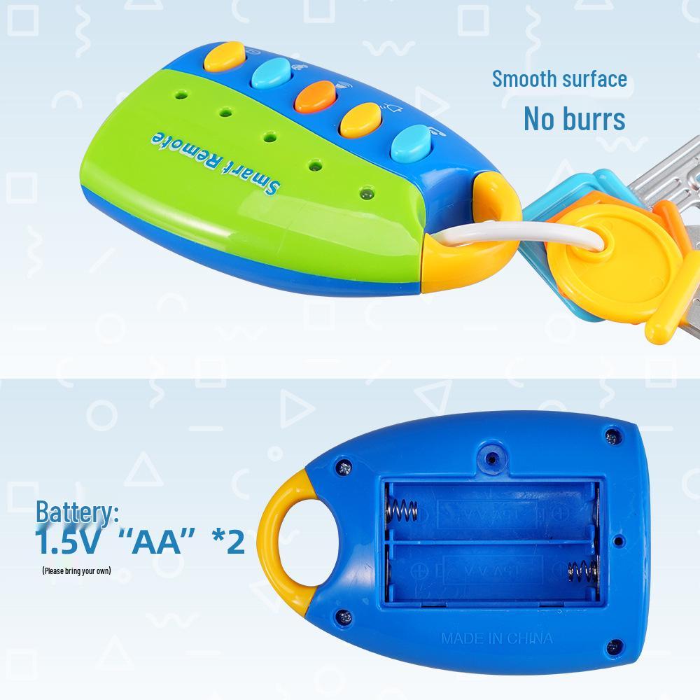 Infant Educational Toy Car Keys with Lights & Music