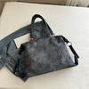 Women Fashion Rivet Large Capacity Shoulder Tote Bag Casual Daily Commute Underarm Bag