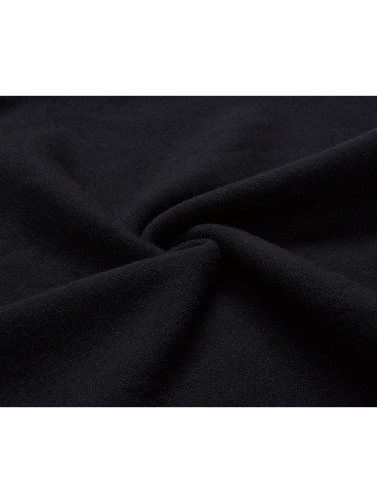 HERVINO Daily Crewneck Knit Sweater [Black]