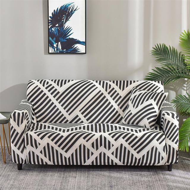 Couch Cover Stretch Sofa Cover Slipcovers Elastic All -Inclusive Case For Different Shape Sofa Loveseat Chair L -Style Sofa Case