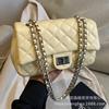 Premium Diamond Chain Bag Women's Summer 2025 New Fashion Shoulder Small Square Bag Korean Versatile Messenger Bag
