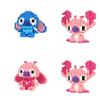 Disney-lilo Stitch Yapı Taşı Oyuncak Mini Figür Koleksiyonu Süs Çocuk Hediye Doğum Günü