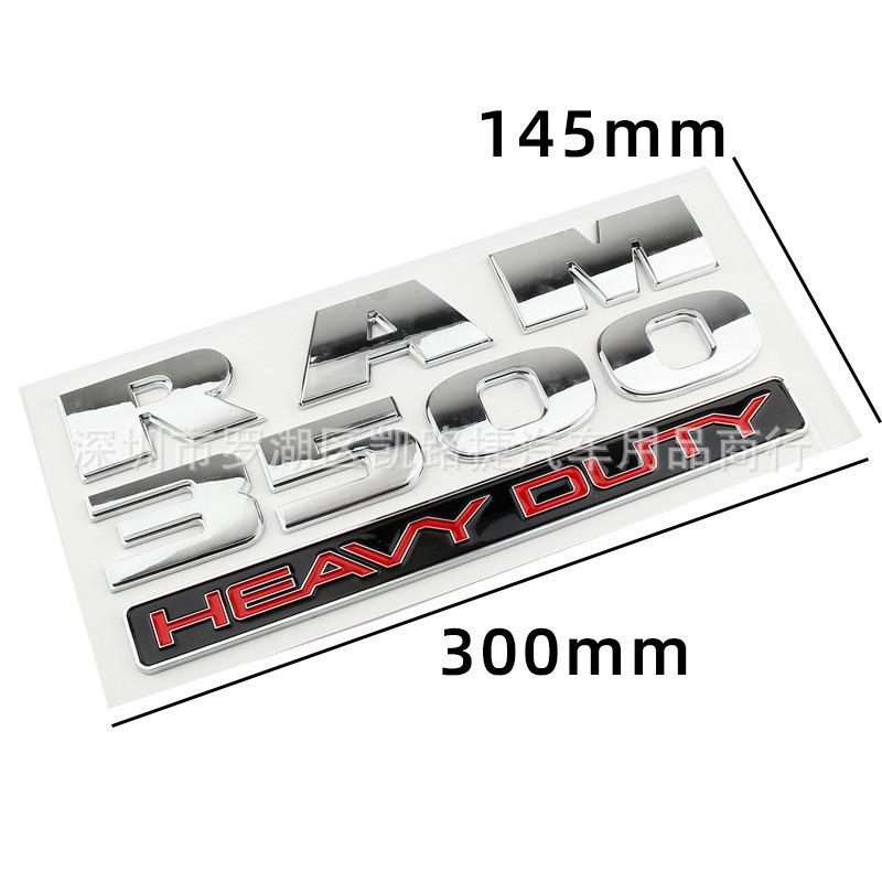 Suitable for RAM 2500 HEAVY DUTY Car Label ABS Pickup Label RAM Door Label