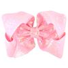 29Colors 8 inch Big Rainbow Large Hair Bow Sequins Ribbon Hairgrips With Alligator Clips Headwear Bowknot Girls Hair Accessories