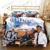 France Rock Singer J-Johnny H-Hallyday Bedding Set Single Twin Full Queen King Size Bed Set Aldult Kid Bedroom Duvet Cover Sets